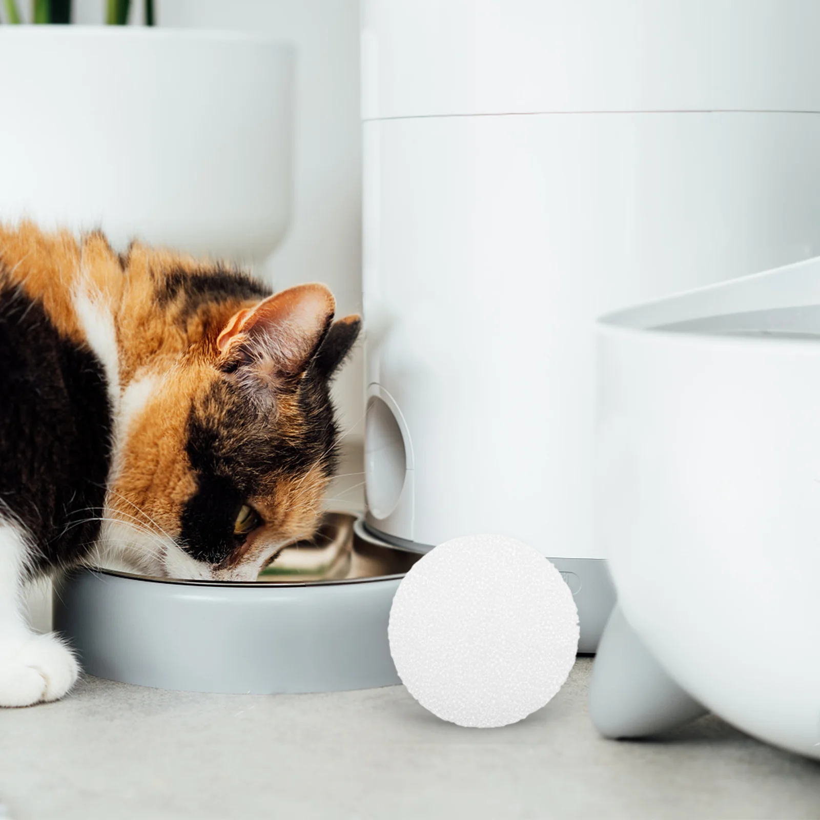 

48Pcs Pet Water Fountain Filters Replacement for Cat Dog Fountain Pump Filter Cartridge Efficient Metal Chlorine Removal