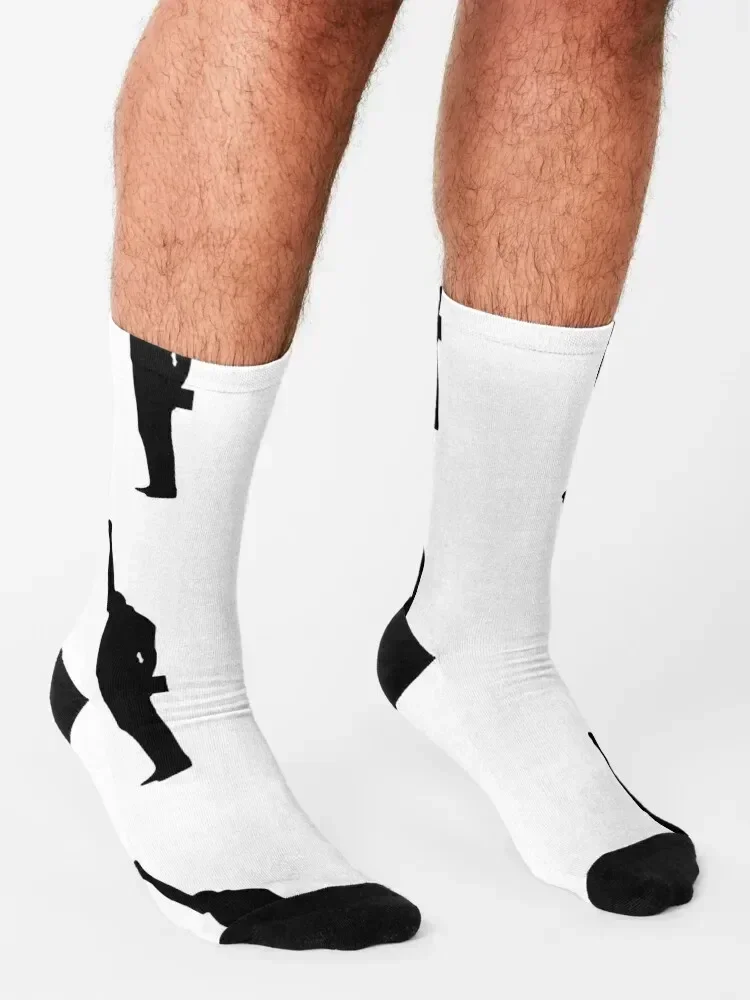 The Struggle Socks hockey Sports hiphop cartoon Mens Socks Women's