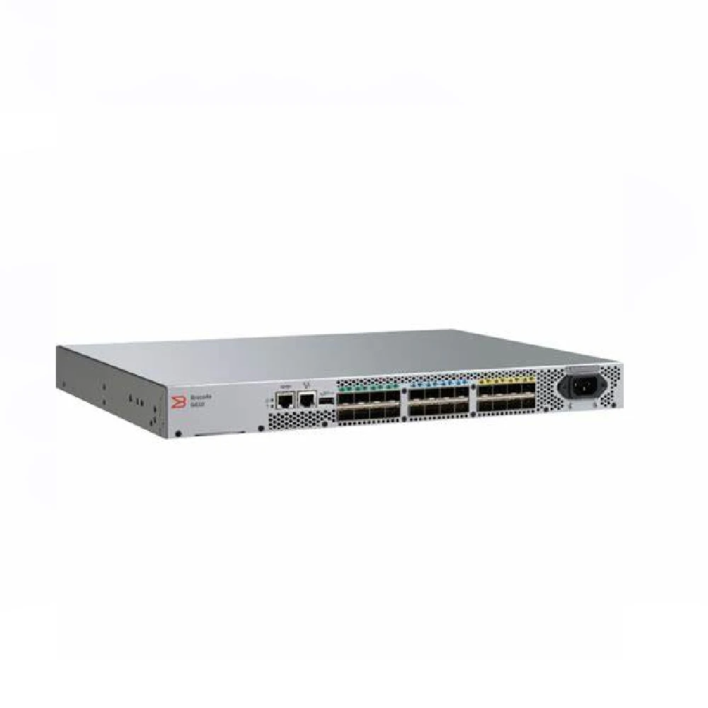 BR-G610-8-16G-0 switch ethernet fiber optic For Brocade G610 Switch 8 Fiber Channel Ports 24 x Total Expansion Slot