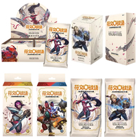 Genuine Riftbound Card Runes Battlefield Soul Forging Tempering Refill Pack League of Legends Trading Collection Card Gift Toys