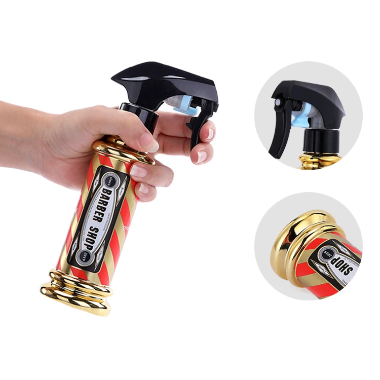 4 Colors Retro Barbershop Spray Bottles