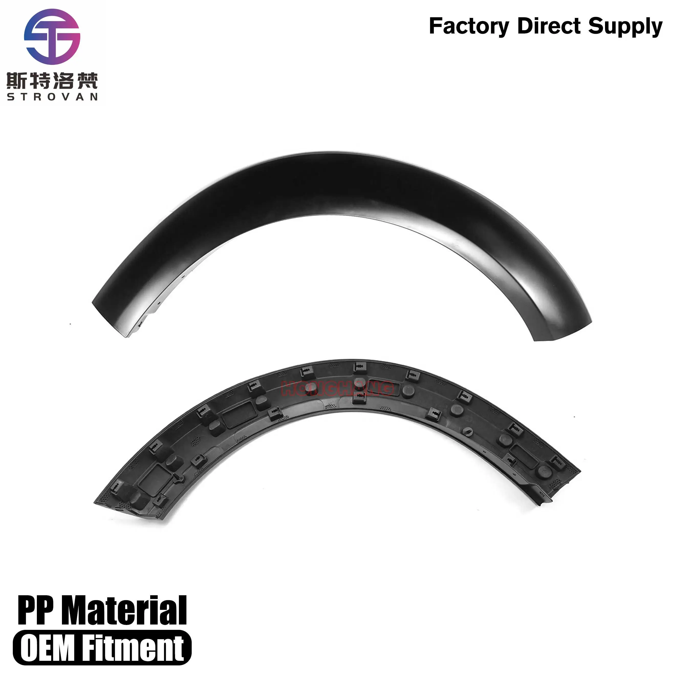 OEM Factory Wholesale Fender Arch Molding Front Wheel Eyebrow Trim for Charger 2015-2023