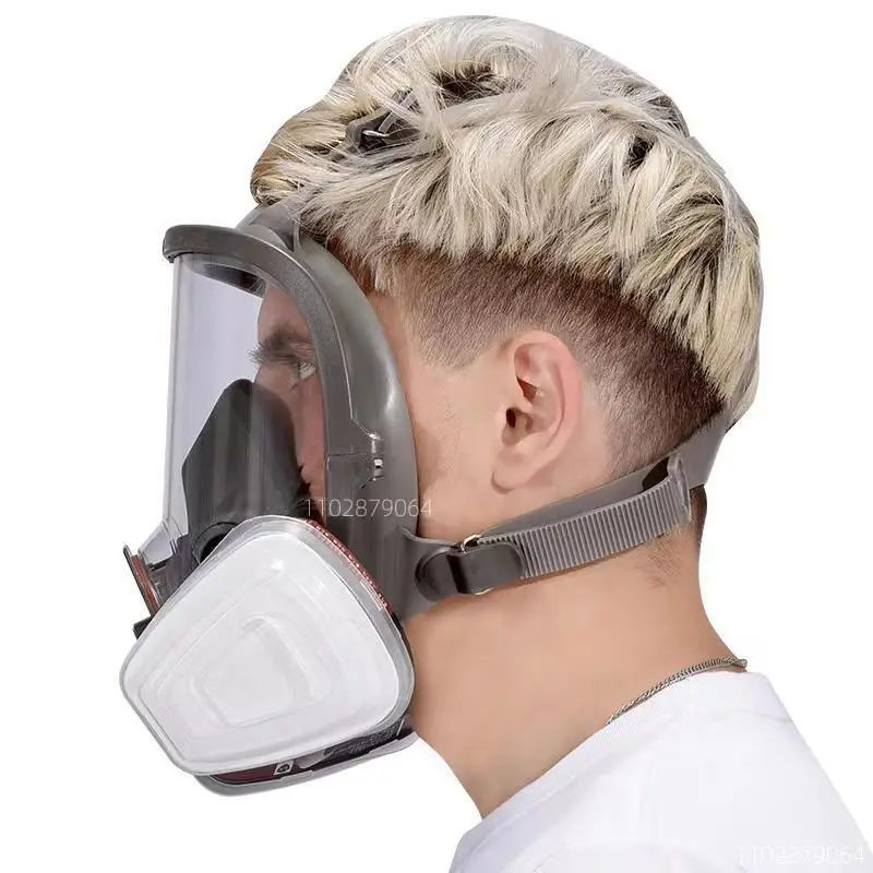 6800 full face mask respirator gas mask acid/organic/ammonia paint chemical pesticide lab dust multifunction filter Gas Mask