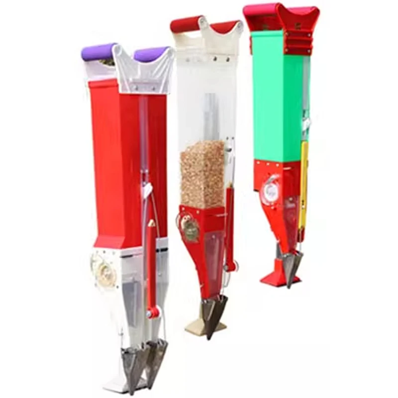 آلة بذارة الذرة، آلة بذارة يدوية، بذر الفول السوداني الكمي والمسافة الثابتة، التسميد الآلات الزراعية متعددة الوظائف