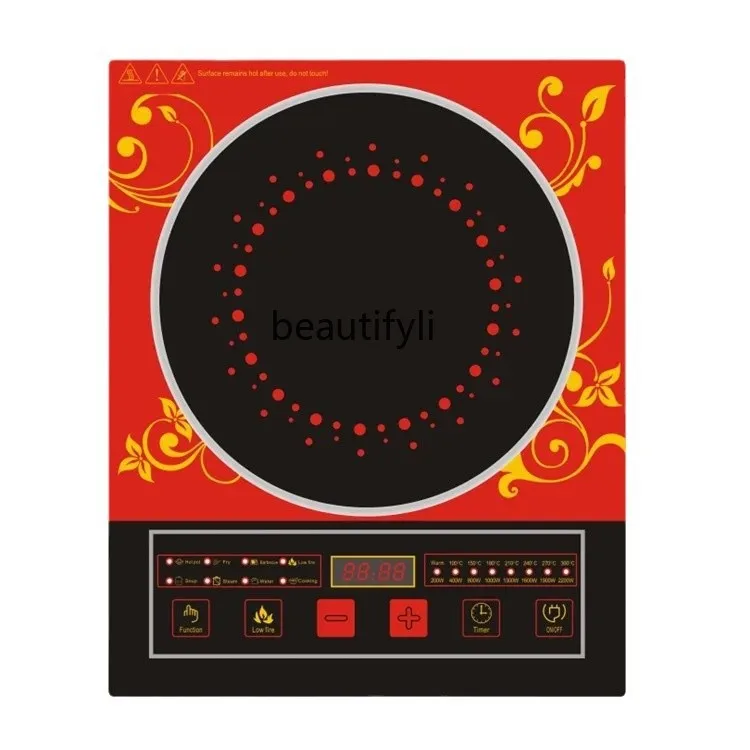 

Induction cooker Smart touch Microcrystalline high-power multi-functional hot pot Electric ceramic cooker Stir-frying commercial