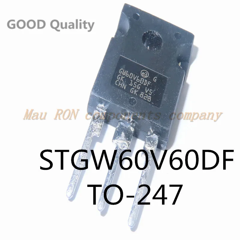 5PCS/LOT  STGW60V60DF GW60V60DF  TO-247 Inverter welding machine IGBT tube 60A600V   In Stock