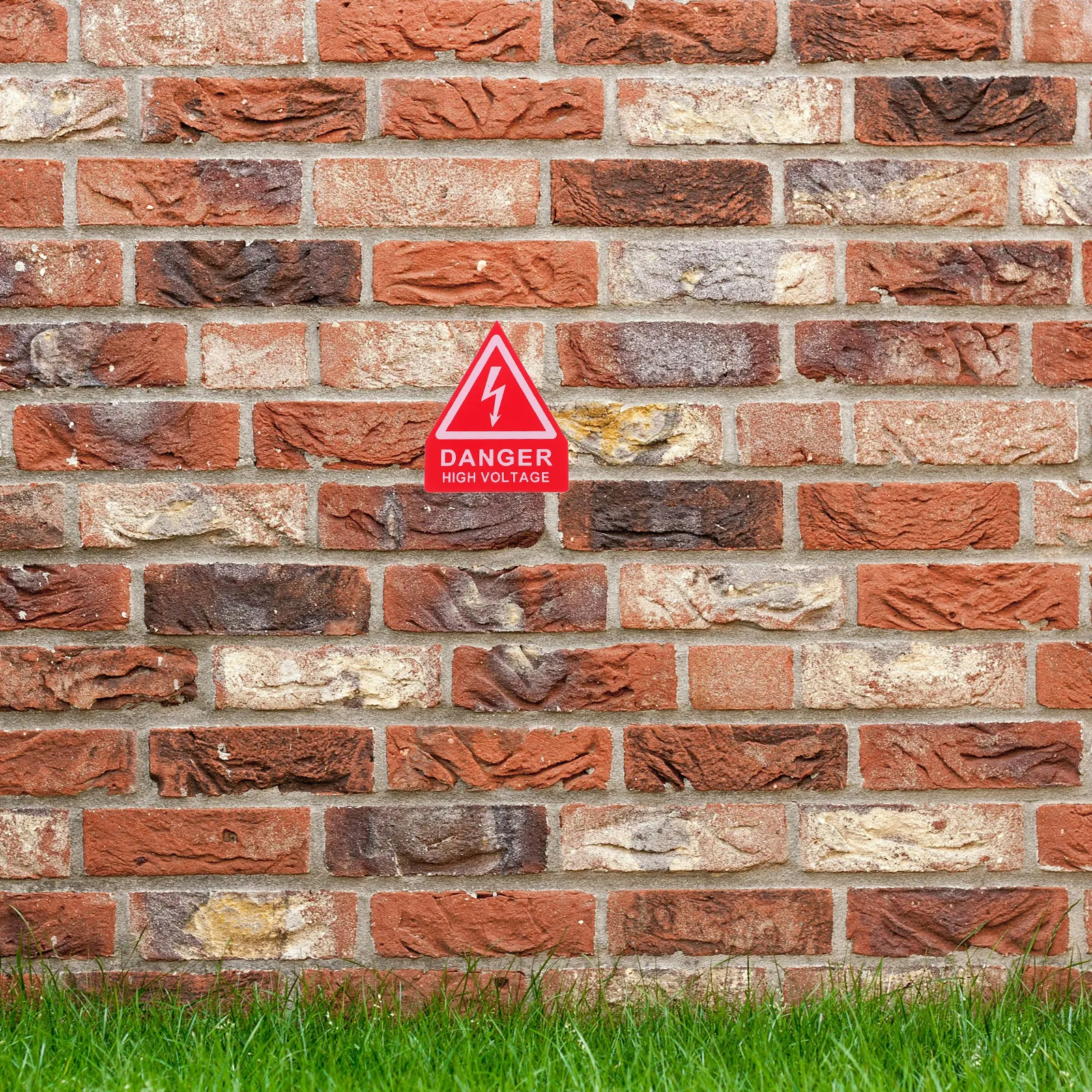 

10 Pcs Danger Mark Voltage Safety Warning Sticker Stickers Caution Electric Electrical Labels Sign