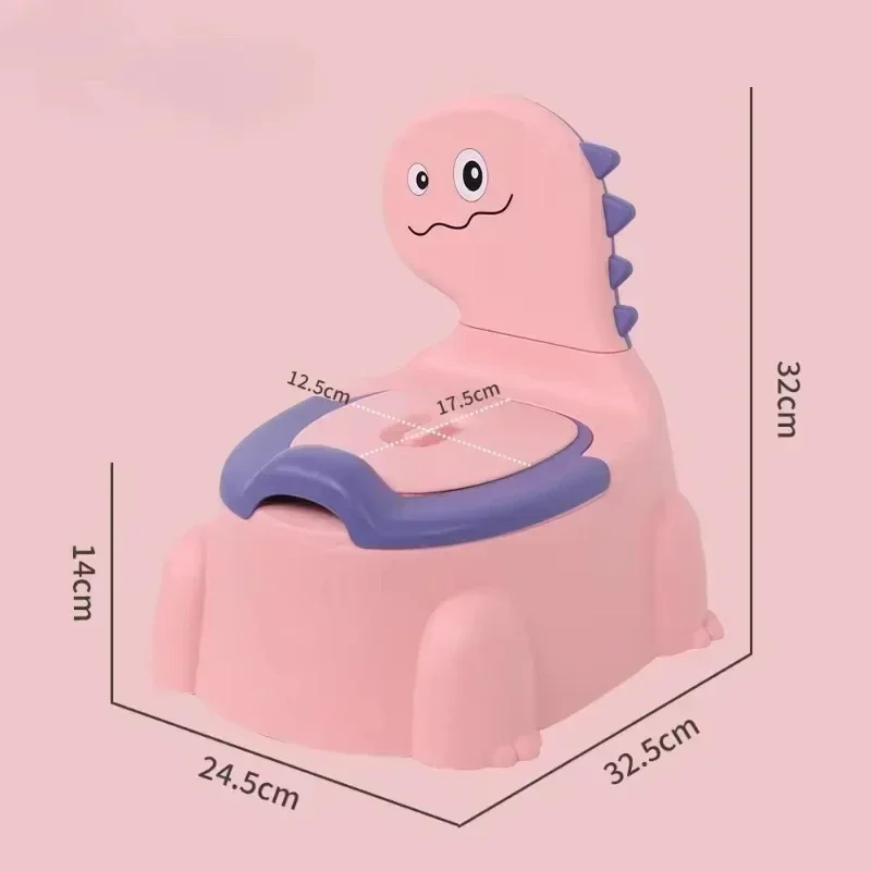 Baby Dinosaur Potty Toilet Training Seat Thickening Children\'s Special Potty Baby Urinals Boys Girls Toilet Supplies