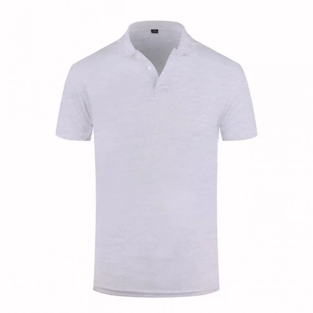 بولو ذكري تقليدي للمكتب العادي والأسلوب الثقافي والعرقي بألوان صلبة لملابس الموضة للمكتب #5