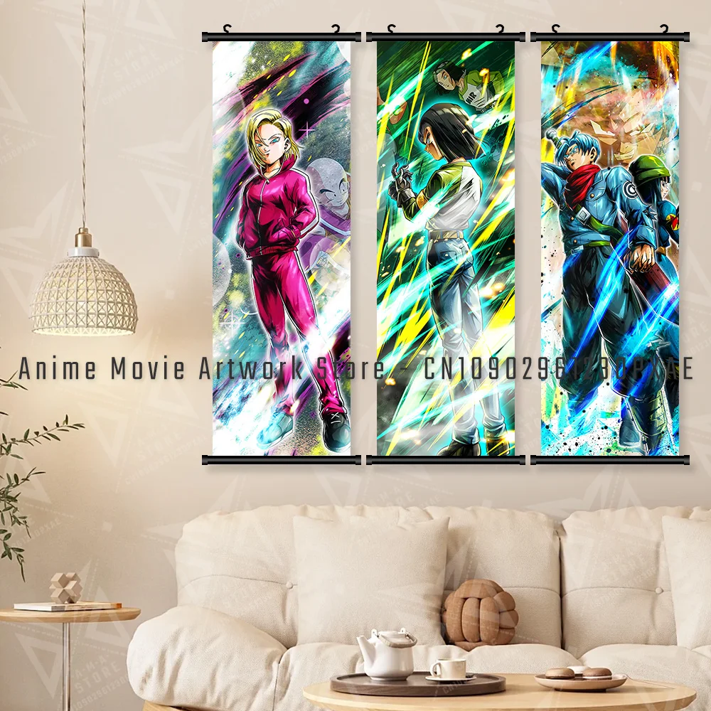 لعبة دراغون بول أساطير جدار الفن مخطوطات صور الساخن الدم جوكو أنيمي جدارية الملصقات معلقة اللوحة قماش طباعة ديكور المنزل #3