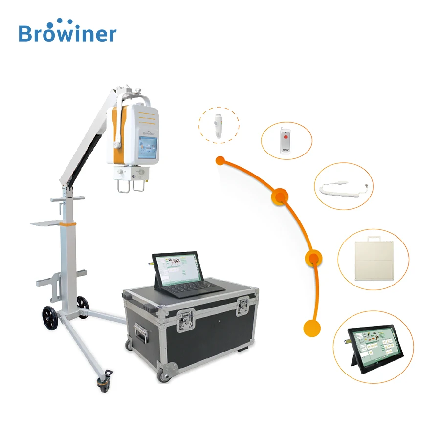 Fabryczny dostawczy przenośne weterynaryjne urządzenie Xray medyczne weterynaryjne rentgenowskie dla zwierząt Beatle-05VB-S