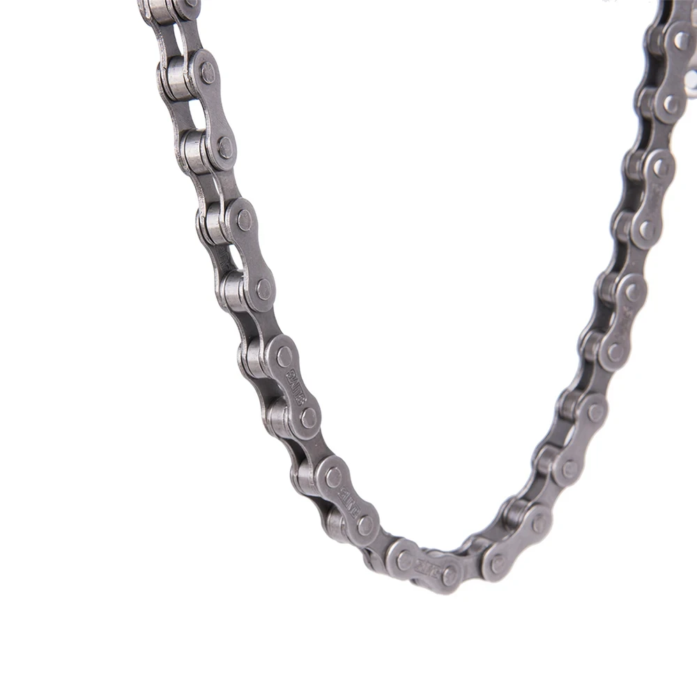 ZTTO Single Speed MTB Bike Chains 1 Speed Silver Current Bicycle Chain for City fixedgear Bicycle Cycling Parts