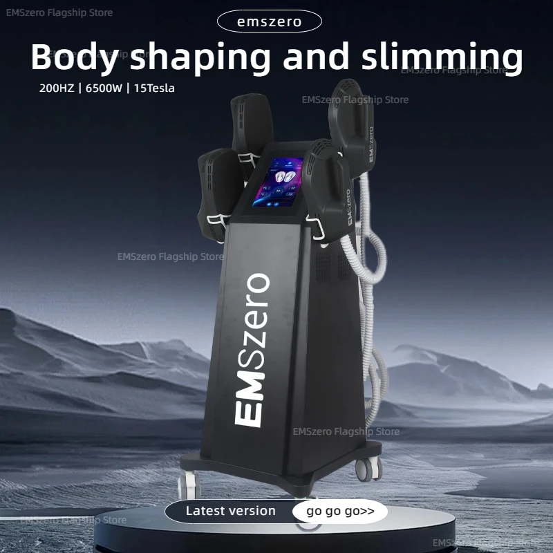 

EMSzero 15 Tesla 6500w NEO Body Slimming Nova Fat Burning Muscle EMS Sculpting Electromagnetic Stimulate Hiemt Pro Machine