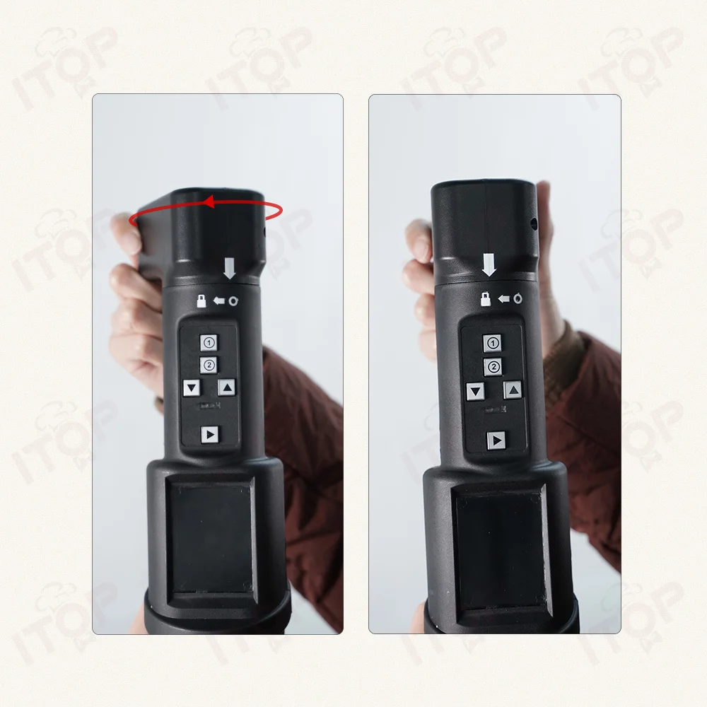 ITOP CDJBQ Rechargeable Battery Blender Immersion Blender Commercial Mixer Handheld Food Mixer 300W BLDC Motor 1000-12000rpm