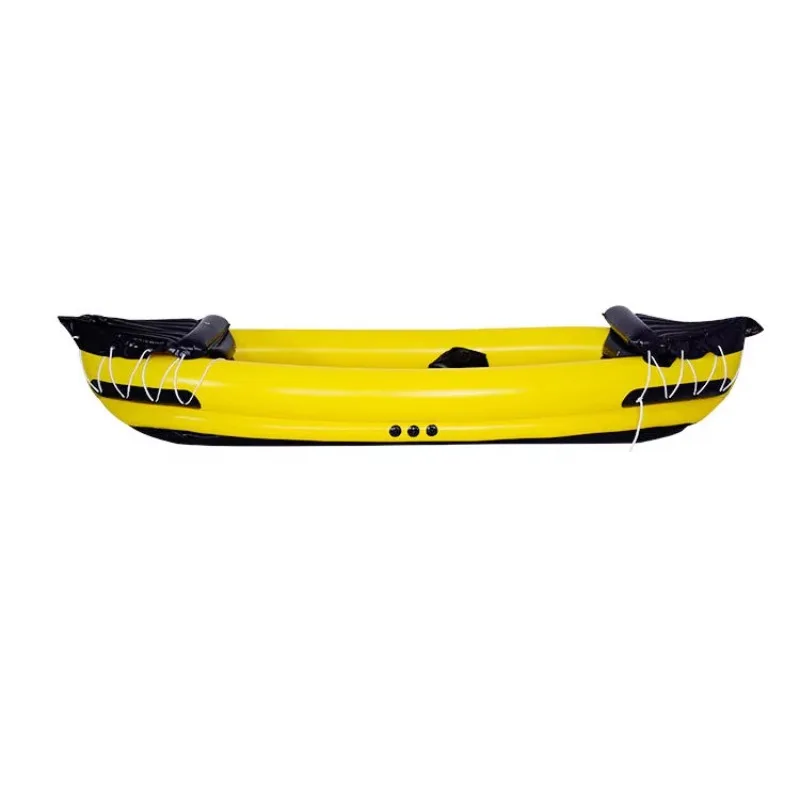 Custom Color Inflatable Fishing Kayak, Pvc Material, Versatile For Whitewater Drifting, Fishing And General Water Entertainment