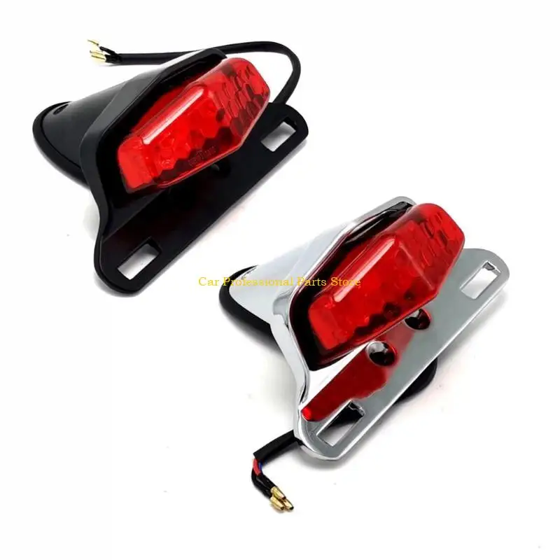 

R53D 12V Mini Motorcycle LED License Plate Light Motorbike LED Rear Tail Number Light