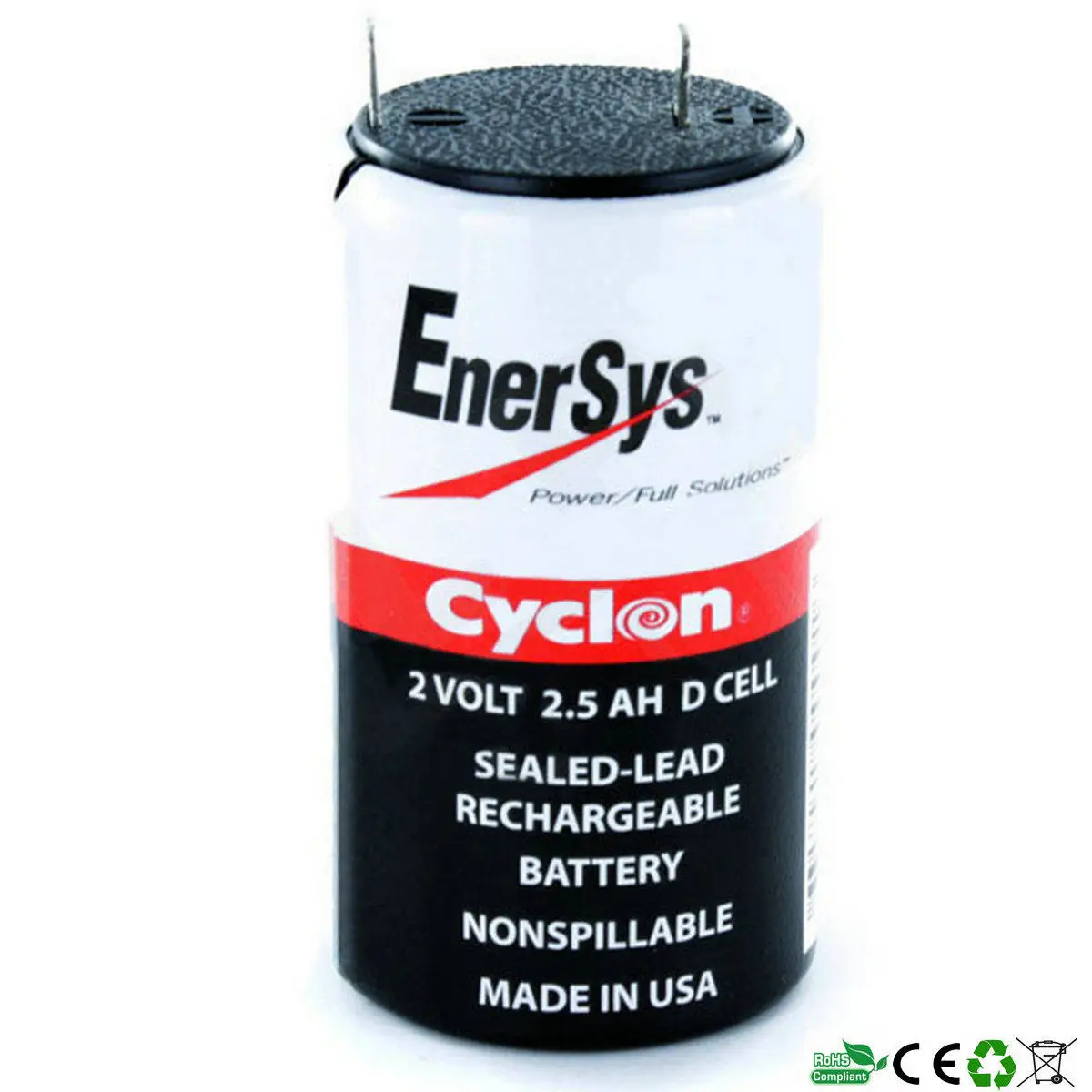 Applicable, Chrisby 3100 ENERSYS 2V 2.5A 0810-0004, 842-1000 batteries