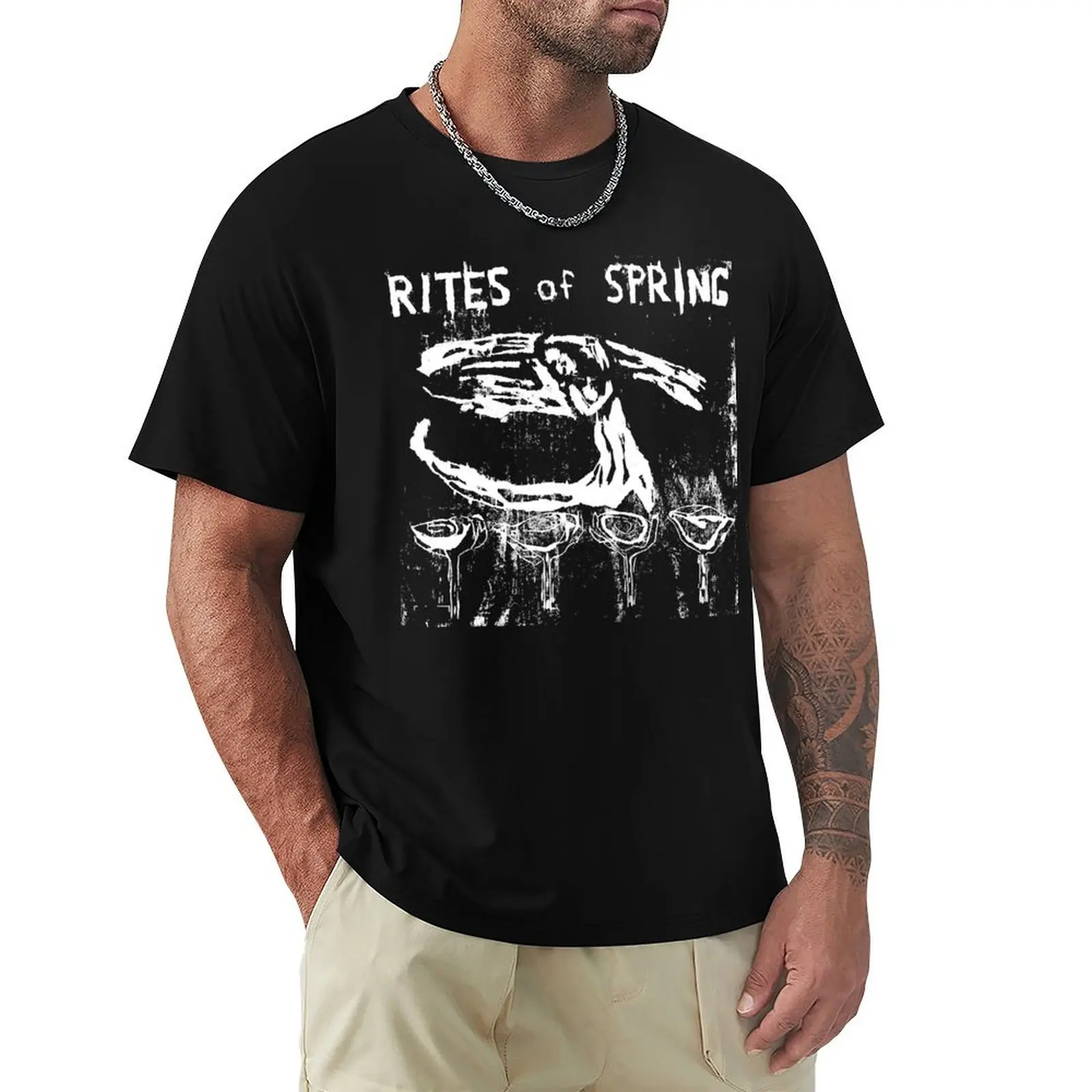 Vintage Photograp Rites Of Spring Gifts Movie Fan T-Shirt Casual Loose Daily Wear T-Shirt