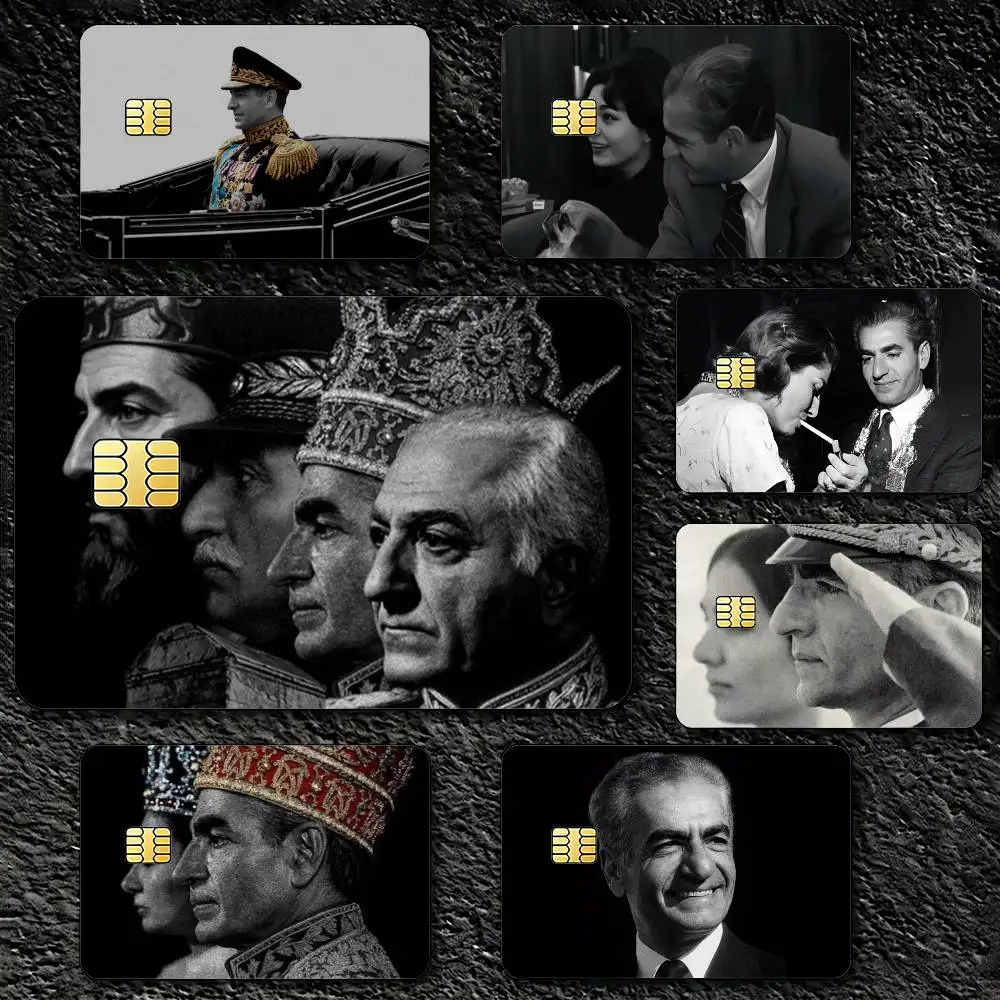 

M-Mohammad Reza Pahlavi Iran Sticker Decoration Creative Bank Card Bus Metro Waterproof Sticker