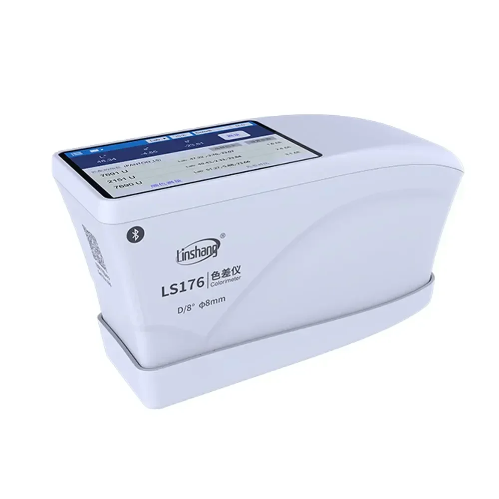 LS176 Colour Spectrophotometer Colorimeter with 400~700nm Colorimeters Spectral Reflectance Curve Whiteness Yellowness