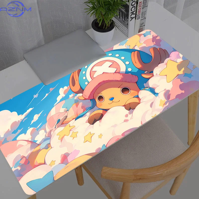 Large Mouse Pad One Piece Chopper Anime Gamer Computer Desk Mat Modern Table Keyboard Laptop Carpet XXL Gaming Mousepad
