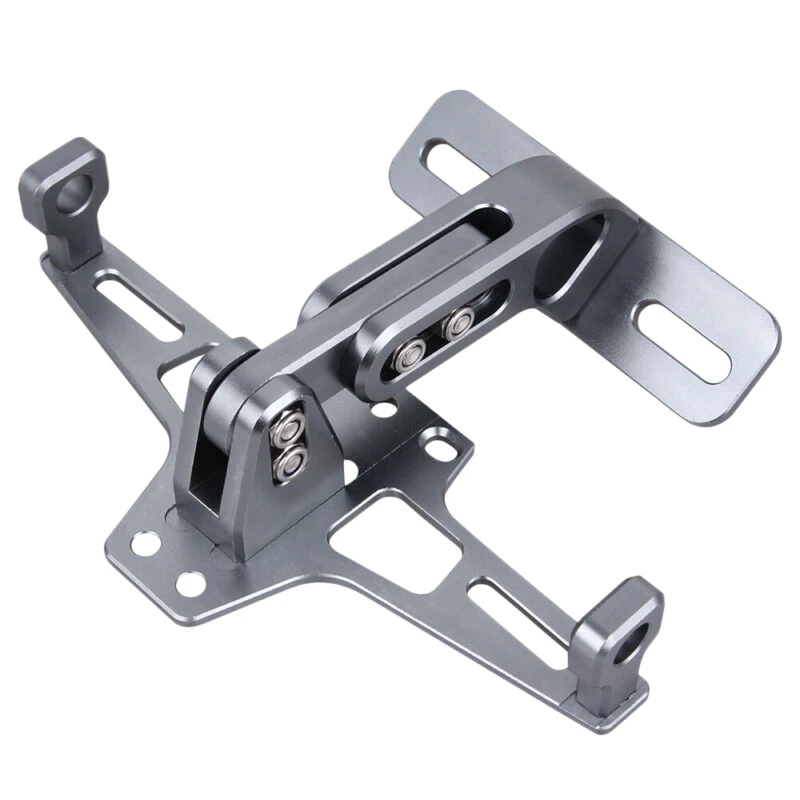 

Motorcycle License Plate Holder with LED Light Rear License Plate Mounting Bracket Universal License Plate Holder