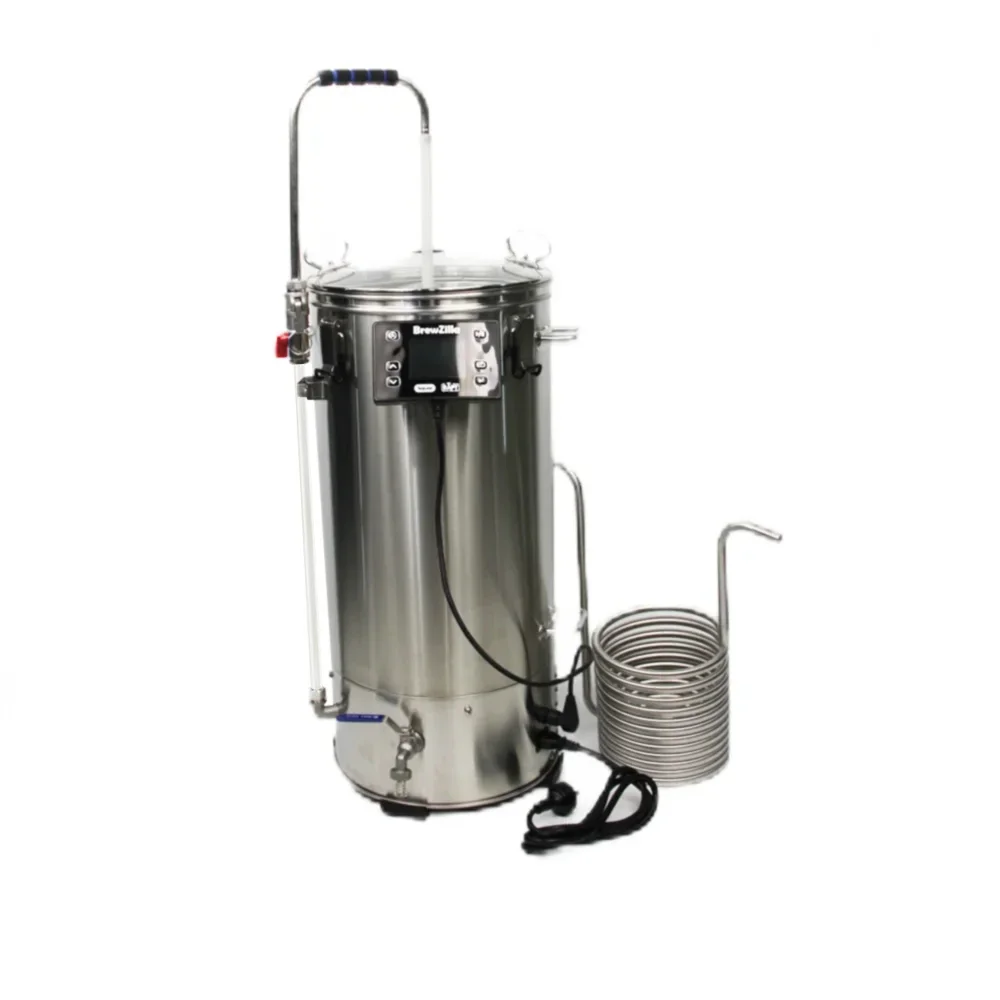 Kegland brewzilla 35l-gen 4 tudo em uma máquina cerveja homebrew