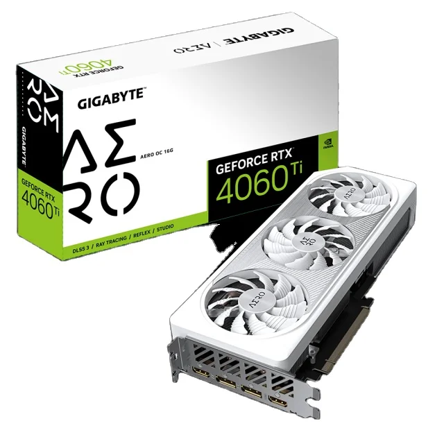 GeForce RTX 4060 Ti AERO OC 16G DLSS3 GPU Computer Graphics Card Esports AI Drawing Design