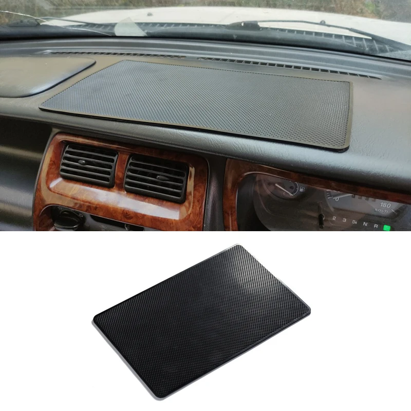 Big Car Dashboard Sticky Anti-Slip PVC Mat, almofadas de armazenamento antiderrapantes de silicone, almofada automática antiderrapante para telefone e porta-chaves, 40x20cm