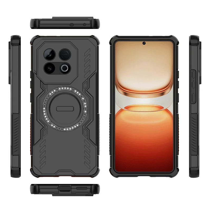 Case For Vivo iQOO Z10 Turbo Plus Magnetic Adsorption Wireless