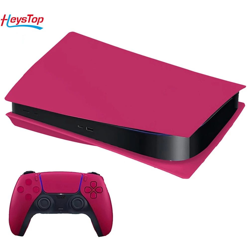 HEYSTOP-Substituição da placa lateral para PS5, ABS Anti-Scratch Faceplate, Console Dustproof, Disc Edition