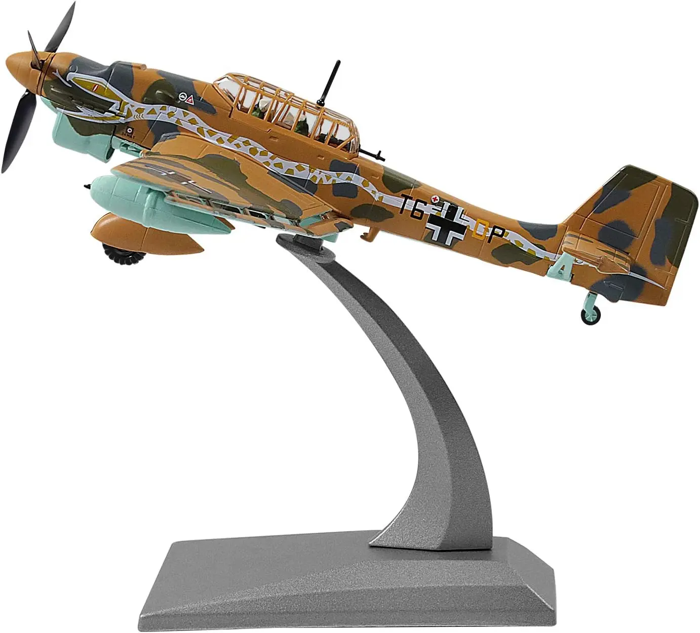 

1/72 Ju 87 Stuka Металлическая модель бомбардировщика для дайвинга, немецкая военная литая под давлением модель самолета времен Второй мировой войны для коллекции или подарка