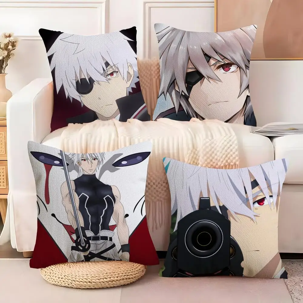 Arifureta From Commonplace to Worlds Cushion Cover  Plush Fabric Soft Double Sided Print Sofa Cushion Cover Throw Pillow Covers