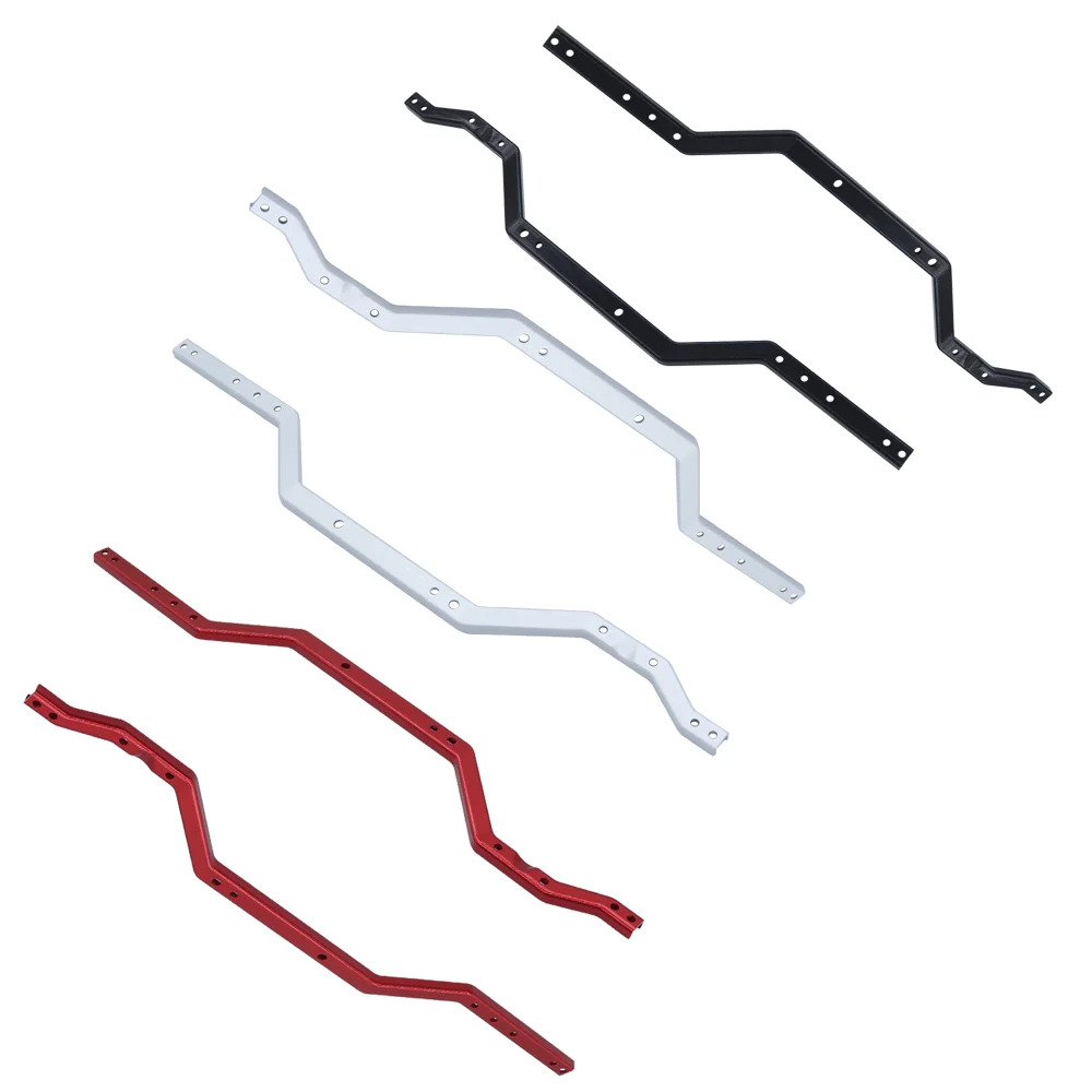 2PCS Metal Girder Side Frame Chassis Rails for 1/18 RC Crawler Car TRX4M  Upgrade Part