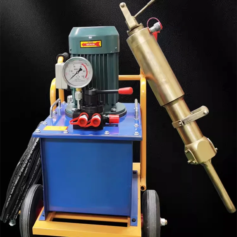 فاصل الصخور الهيدروليكي مقسم ثابت صغير لبناء الأساس وحفر مسدس تقسيم الصخور لأوبرا التعدين (مخصص)