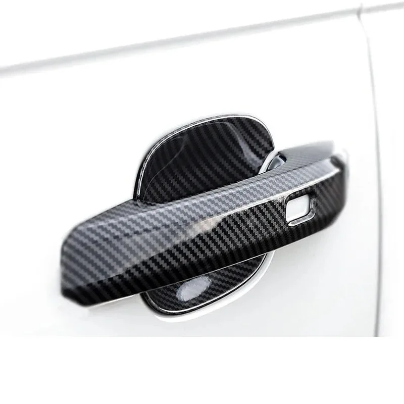 

Fit for Audi A4 A5 2025 2024 2023 2022 2021 2020 2019 2018 Bright Black Door Bowl Handle Cover Mat