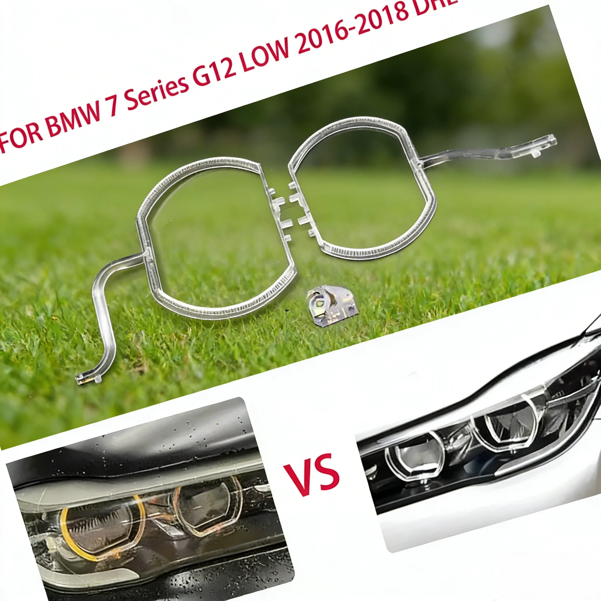 

FOR BMW 7 Series G12 LOW 2016-2018 Car Headlights DRL Light Strips Angel Eyes Chip Ballast Module DRL Maintenance Part