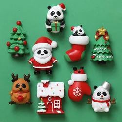 DIY Christmas Fridge Magnet Kit - Sparkling 3D Resin Ornaments Creative Holiday Craft Festive Gift & Home Decor Project