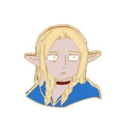 Marcille Enamel Pin Delicious in Dungeon Lapel Pin Dungeon Meshi Elf Magician Badge Cute Souvenir