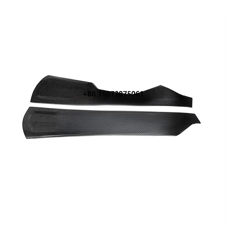 G80 Dry Carbon Fiber Center Console Center Decorative Interior For  2021 + G80 G82 M3 M4 Interior Center Console Side Panel A