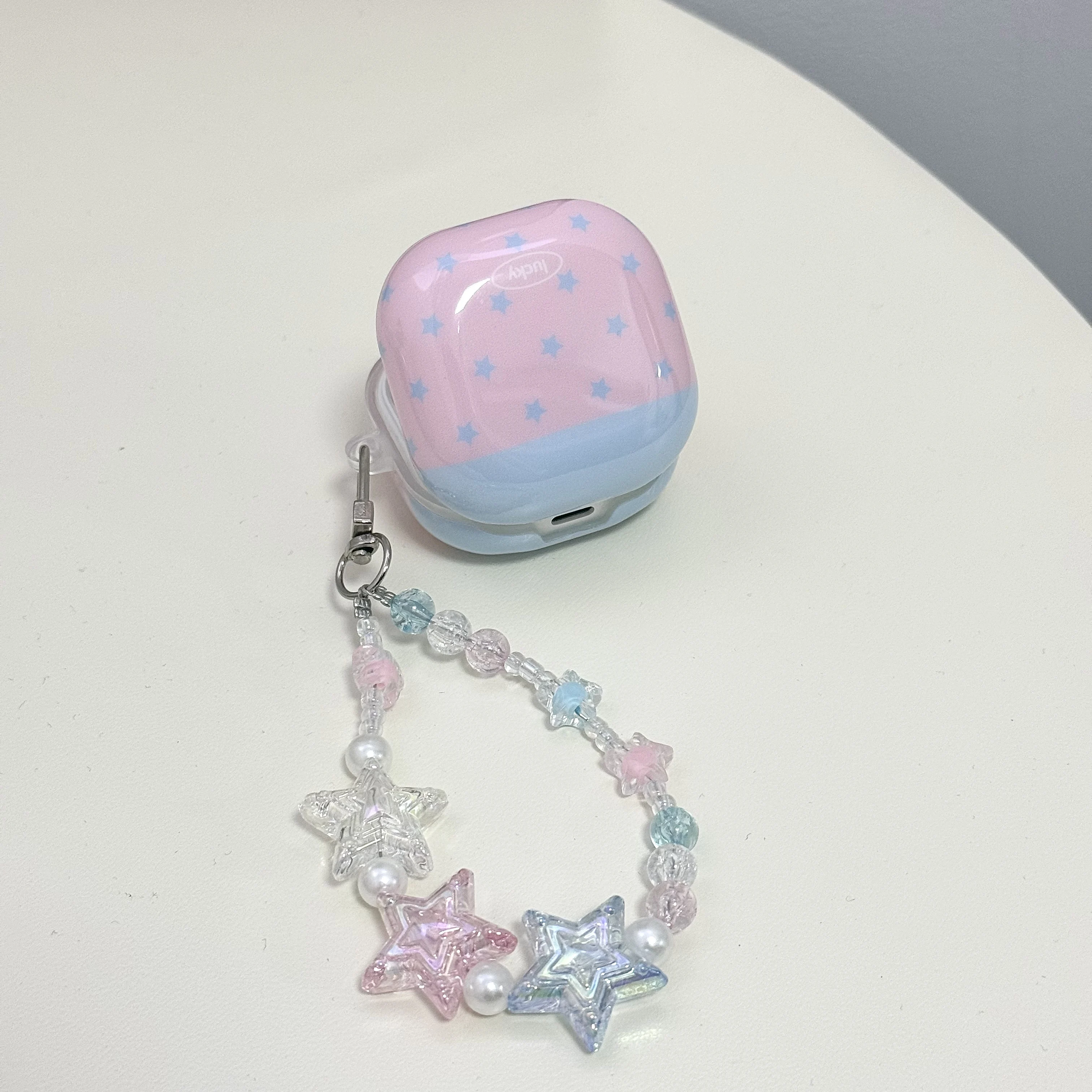 Star Color CollisionCase For Samsung Galaxy Buds4 Pro Wireless Bluetooth Earphone Accessories Protective Sleeve With Keyring