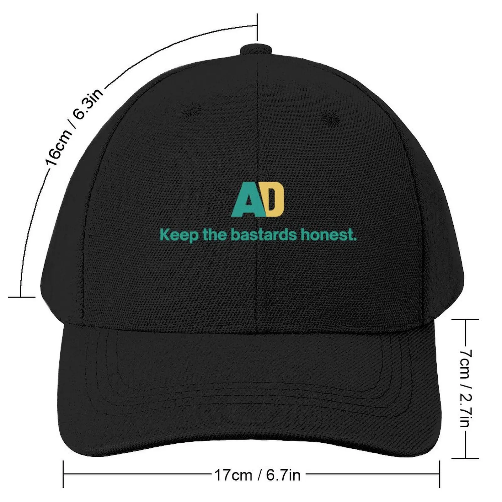 Keep the Bastards Honest Hat 3 Baseball Cap Mountaineering Sunhat birthday party Hat Girl Men's