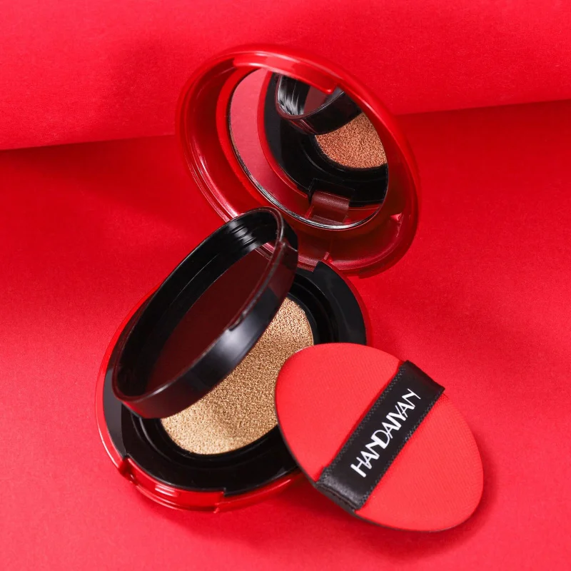 HANDAIYAN 5 - Color Cushion Foundation: Long - lasting, Moisturizing, Full Coverage, Smudge - proof for a Flawless Look