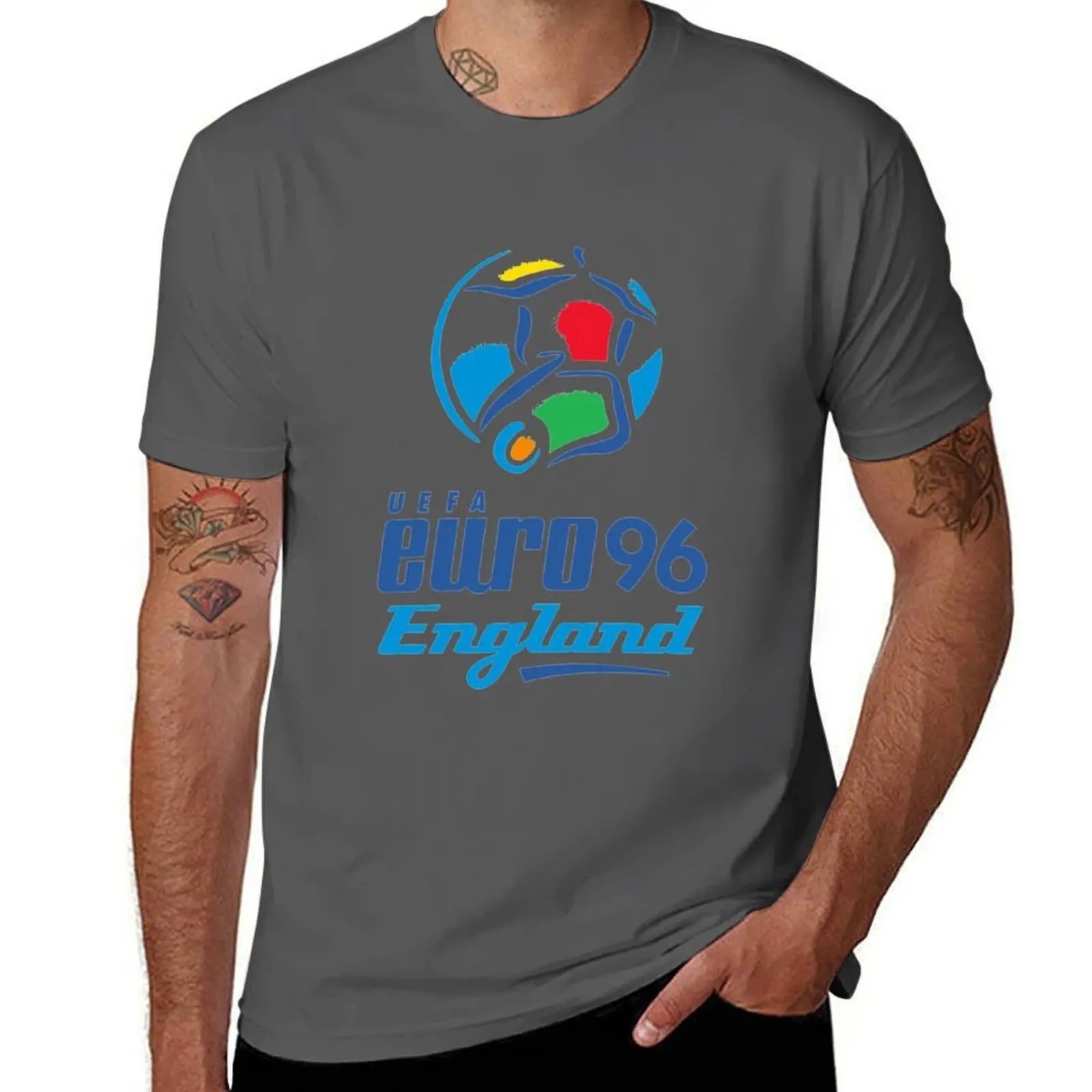 

Euro 96 T-Shirt man t shirts for men casual t shirts with prints T-Shirt