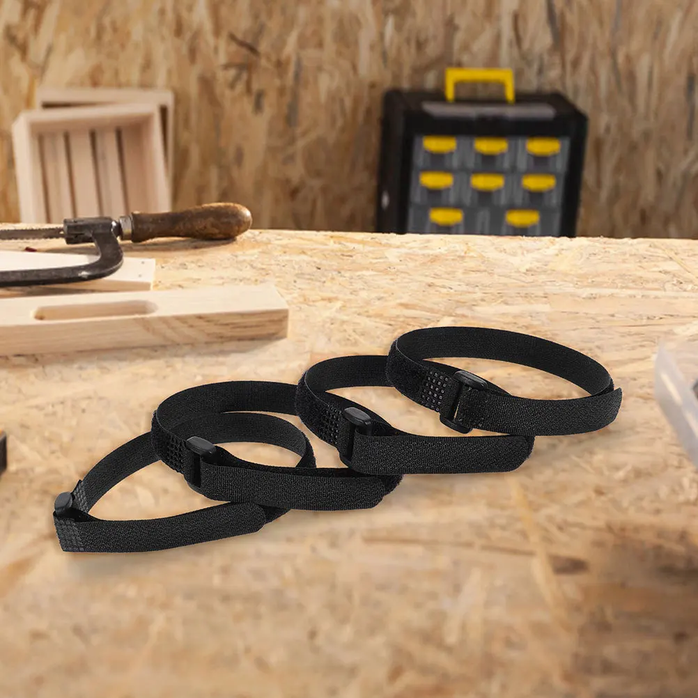 

10pcs Yoga Mat Strap Adjustable Hook Loop Fastening Carrier For Yoga Mats Wall Fastener Straps Cord Wraps Cable Management