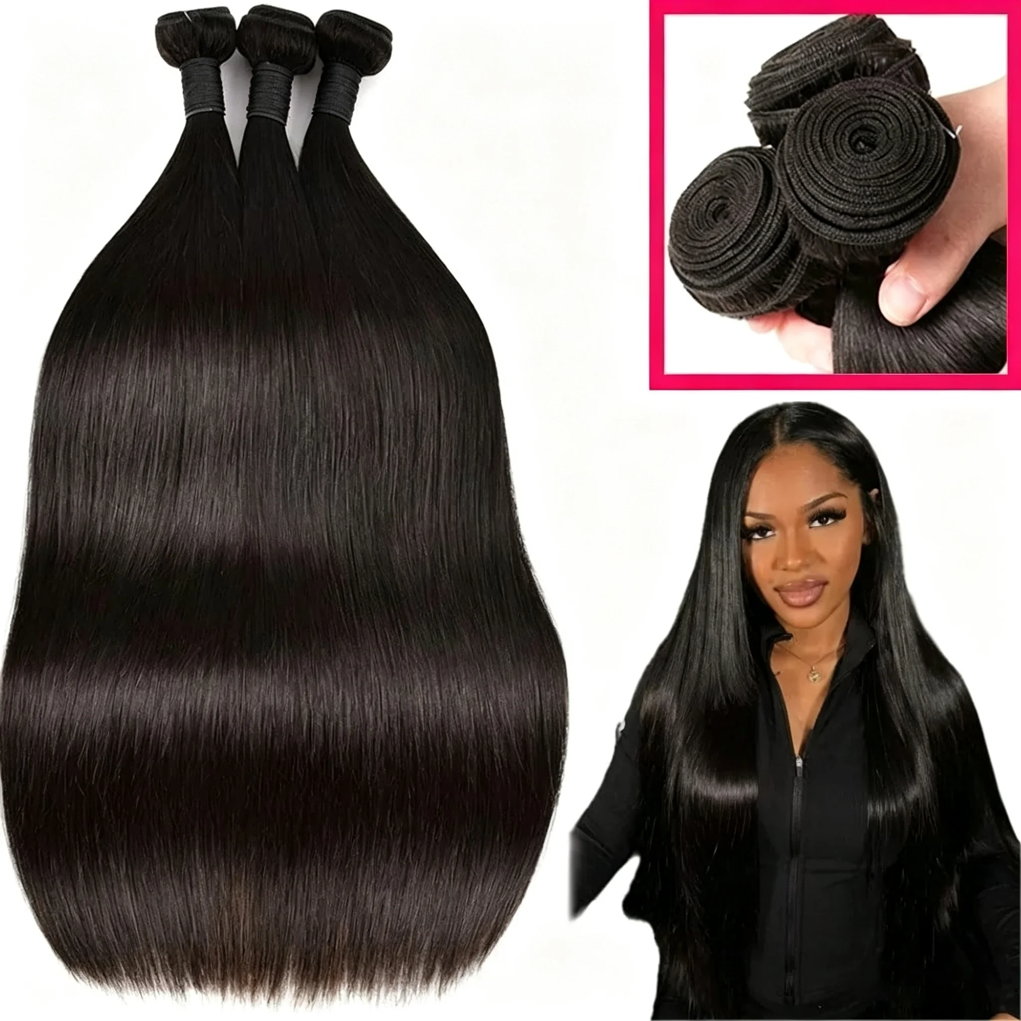 Winter Clothing Bundle - 12A Bone Straight Double Drawn 100%