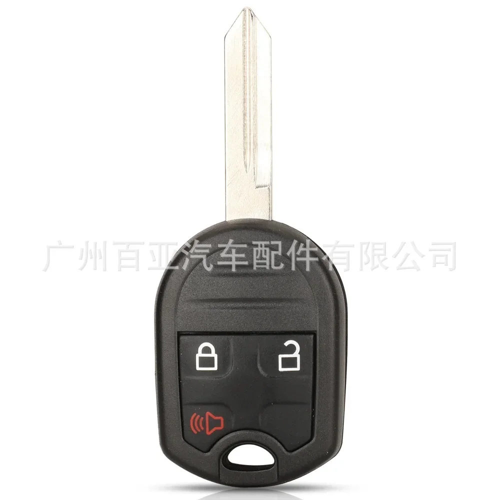 Para ford edge explorer ranger mustang expedição escape chave do carro escudo capa 3 4 5 botões auto remoto chave escudo caso substituição