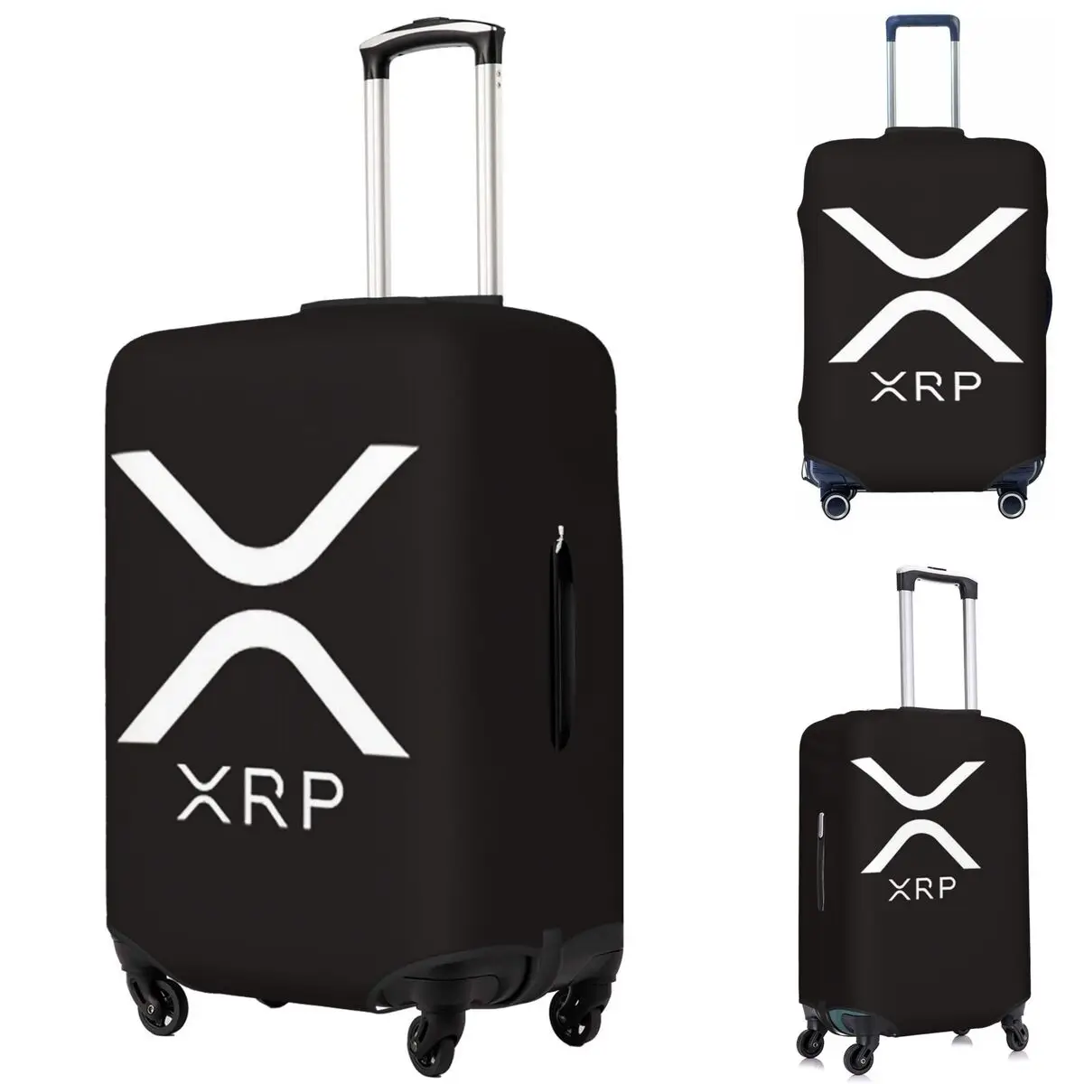 

XRP - Ripple Premium Suitcase Cover Protection Elastic Trip Luggage Protector Covers for 18-32 Inch