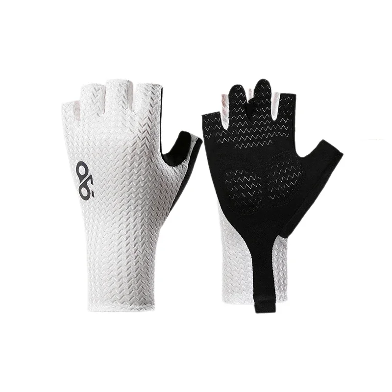 Sarung tangan bersepeda setengah jari bersirkulasi musim panas sarung tangan sepeda kebugaran sarung tangan sepeda anti selip bersirkulasi olahraga