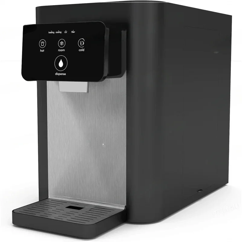 Avalon A9 countertop bottleless cooler water dispenser-3 temperatures (black), 21x11x16 inches